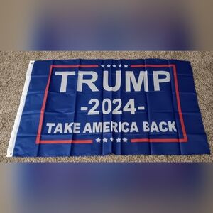 President Trump Flag Take America Back Flag Outdoor Decor (5X3 FEET) Polyester